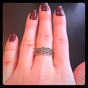 Vintage Judith Jack Silver Ring